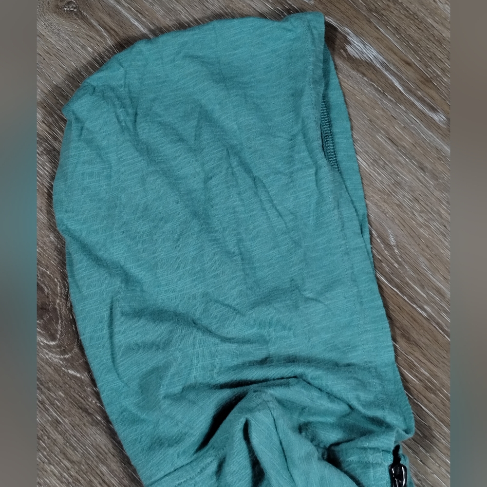 Old Navy/1994 Mint Green Zip Front Hoodie Sweater L (10-12) - Picture 14 of 16